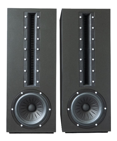 Proteus column speaker with USound MEMS speakers arrays inside.