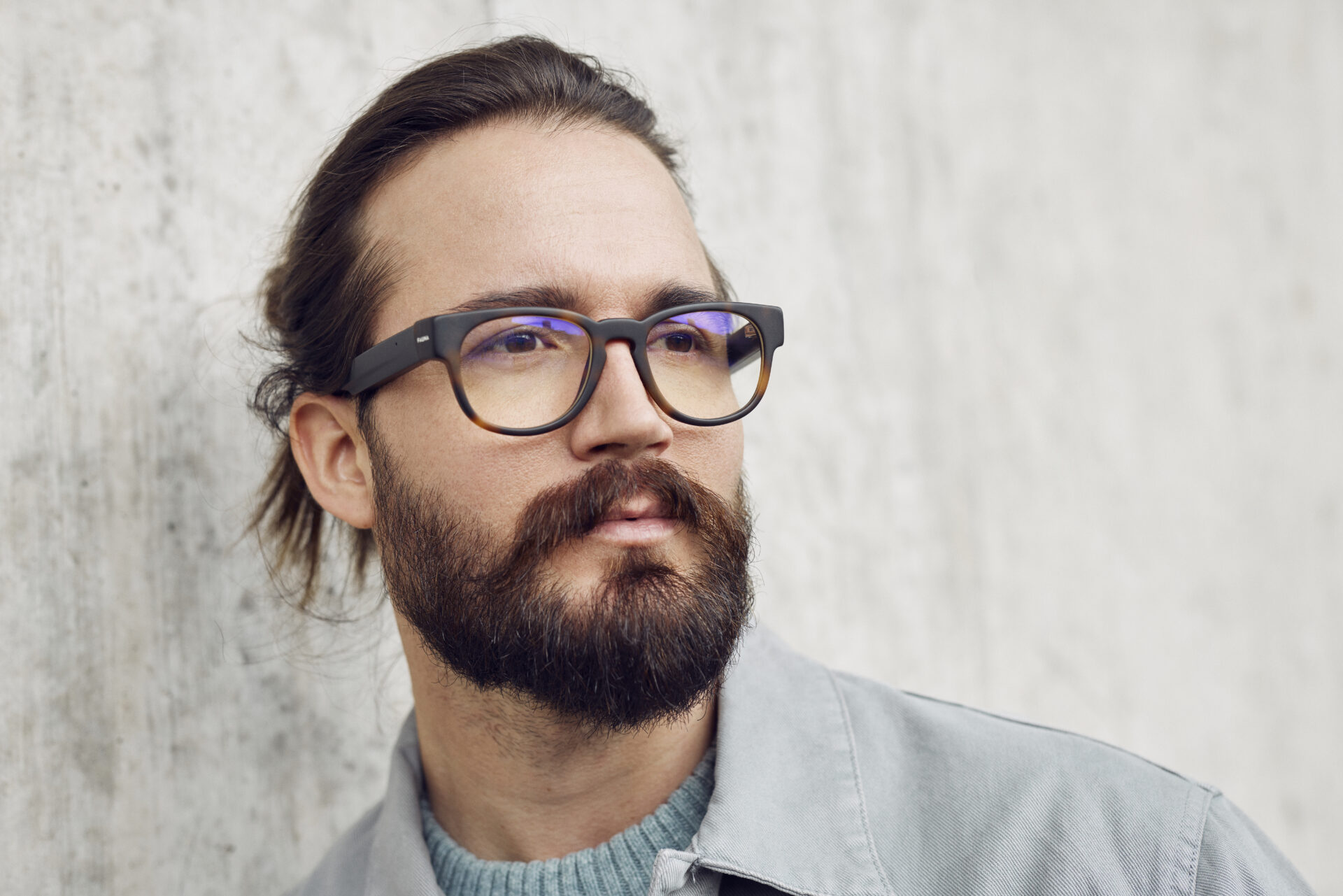 Men wearing Fauna Audio Glasses